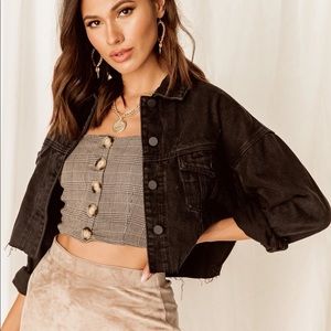 ✨SOLD✨12th Tribe At the Drive-In Cropped Jacket